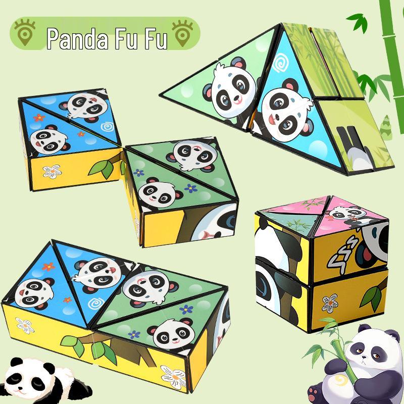 Panda 3D Infinite Rubik s Cube: Versatile Educational Toy for Children