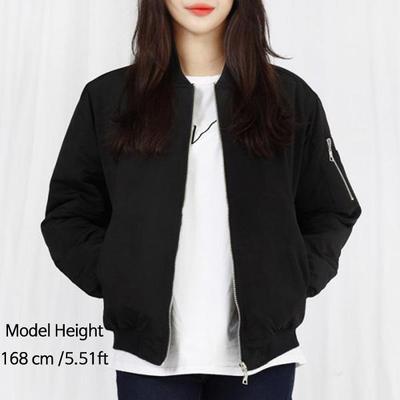 Bomber jacket για γυναικεία ρούχα ραντεβού Κορεάτικη μόδα