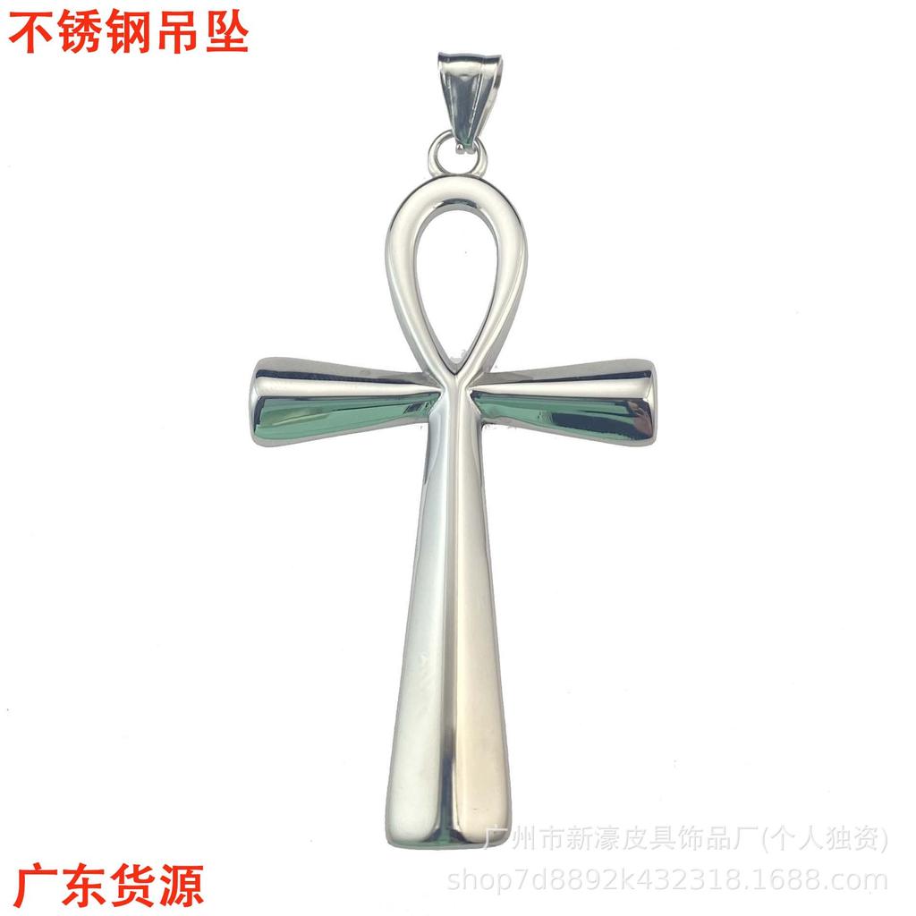 Ancient Egyptian Anka Necklace Life Lucky Cross Pendant, Vintage Personality, Fashion Accessories