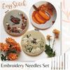 M-Modern-Easy Stitch Embroidery Stitching Punch Needles Set, Embroidery Supplies Including Punch Needle Tool