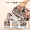 1pcs Travel Portable Makeup Bag Large Capacity Cosmetic Organizer Brush Multi Storage Pouch Waterproof Toiletry Bag Accessory