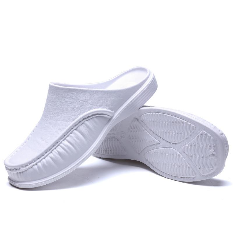 Fashion 2024 Summer Fashion New Thick-soled Sandals and Slippers, Simple Flat-soled Slippers, Beach Slippers for Outer Wear Sandals