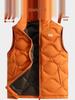 Graphene Lightweight Custom Print Down Vest - Warm Autumn/Winter Shawl Outerwear with White Duck Down Filling