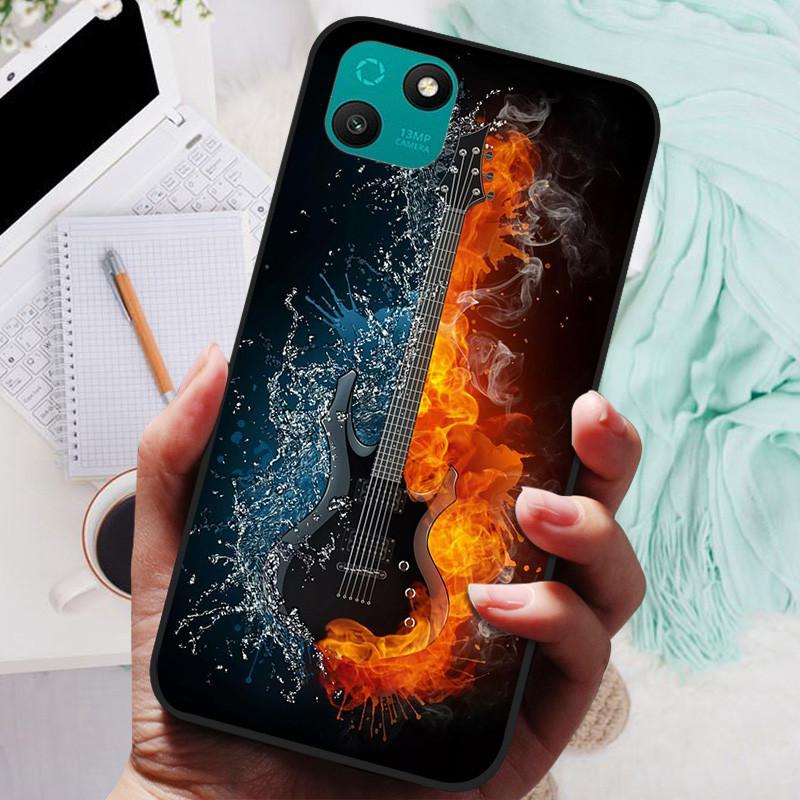 Soft Phone Cover For Wiko T10 4G Case T3 Funda TPU Space Marble Black Silicone Coque for Wiko T 10 WikoT3 Shockproof Cartoon