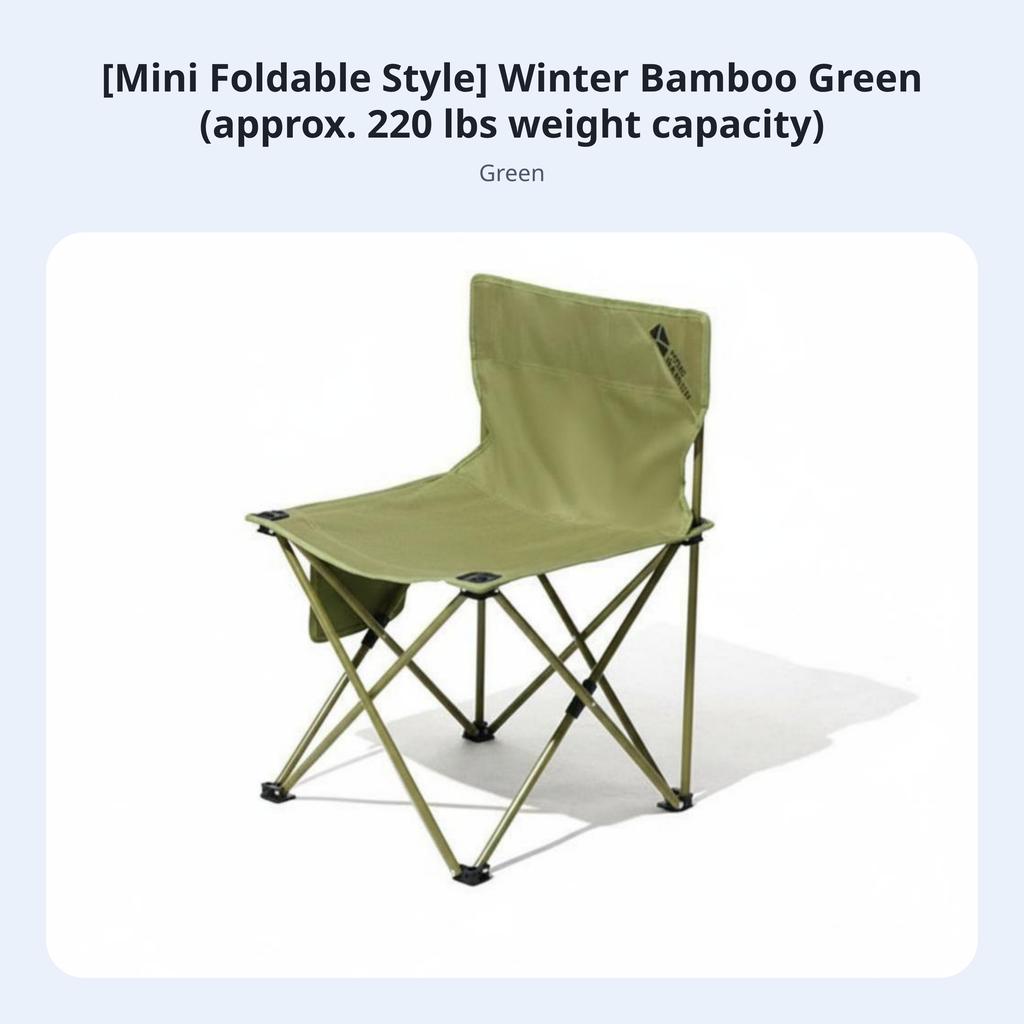 Miniature Camp Stool Foldable Design Foldable Four-Leggedleg Stool Lightweight Stable Cross-Braced Frame For Anglers Hikers