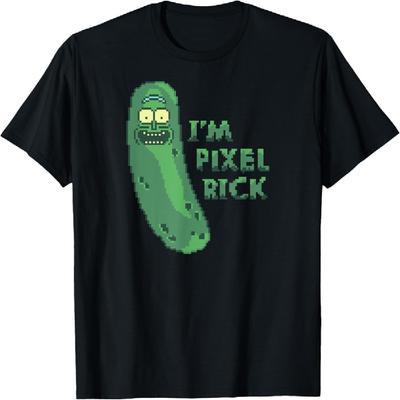 Mademark X Rick and Morty - Pixel Pickle Rick T-Shirt