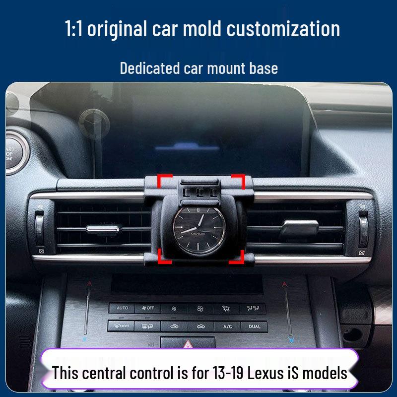 Suport Dedicat pentru Telefon Auto Lexus iS cu Bază Specifică Vehiculului - Durabil și Stabil