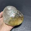917g Rainbow Clear Citrine Quartz Heart Crystal Natural Stone Quartz Stone Minerals Home Decoration Reiki
