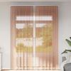 VidaXL Sheer Curtains with Loops 2 Pcs Terracotta 140x260 Cm, Net Curtain, Transparent Curtain, Window Voile, 4102325
