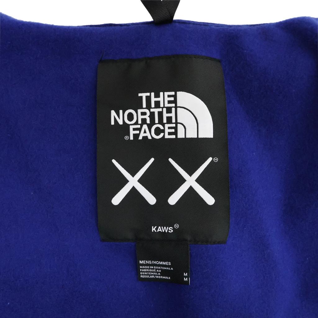 The North Face Kaws Hoodie Blau Weiß