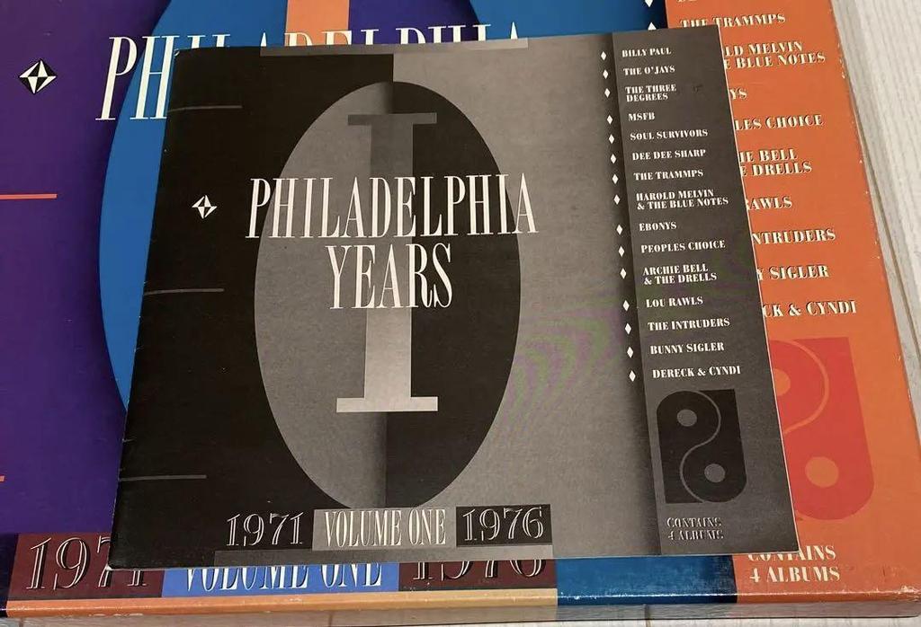 [USED] 4-disc record set / Philadelphia Soul / Gamble & Huff / Tatsuro Yamashita /