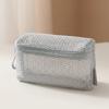 Square Transparent Storage Bag Breathable Mini Zipper Coin Purse Cosmetic Bag  Office Organization