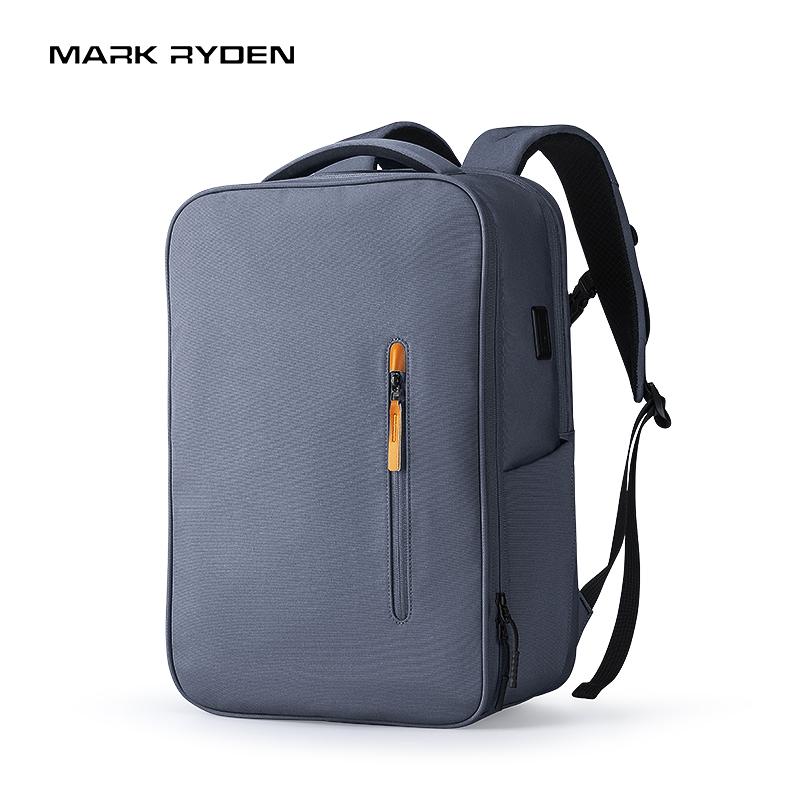 Mark Ryden Backpack Men Minimalist Student backpack 17.3-inch computer bag Outdoor Travel Bag серый