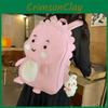 Fashionable Girl's Backpack In Original Harajuku Style Cute Dinosaur Design Polyester Lining Trendy Colors
