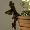Whimsical Fairy Figurine Set With Resin Craftsmanship Perfect For Home Garden Decor