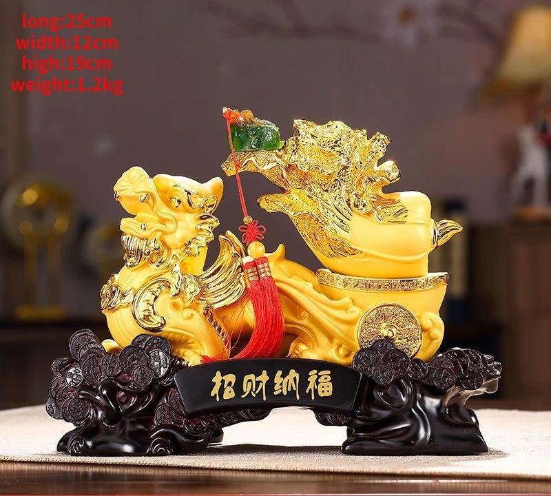 

Приглашающее богатство Храбрая нефритовая капуста Золотая жаба Украшение для гостиной Ремесла Офис Магазин Открытие новоселья Подарок