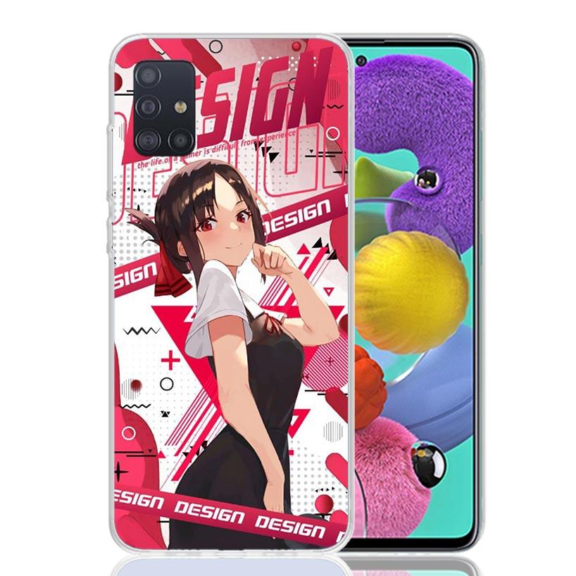 

Kaguya Sama Shinomiya Phone Case For Samsung Galaxy A52 A32 A22 A12 A02S A50S A30S A51 A31 AA71 Note 20 Ultra 10 S10 Plus Galaxy Samsung A20(A30)