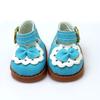 3.8*2.3cm 10cm Cotton Doll Shoes Small Plush Toy Accessories Princess Leather Shoes  for 17cm Dolls