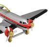 Small Airplane Model Christmas Decorations Xmas Tree Hanging Ornament for Themed