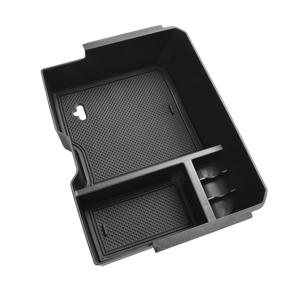 SixthSmoy Center Console Organizer for 2025 Ford Ranger Accessories Armrest Storage Box (Electric Handbrake Version)