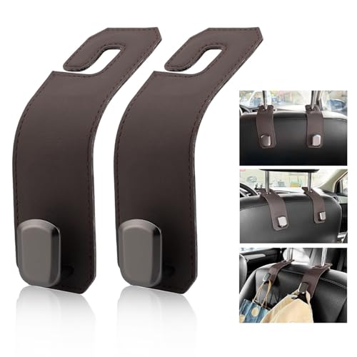 

Koongloong Крючок на подголовник автомобиля для хранения, Крючок на сиденье заднего сиденья, Автотовары, Багаж, Удобные товары, Можно использовать на пассажирском сиденье, Аксессуары (2