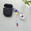 2 Pieces) Korean Flag Whistle Woongwon Keyring Accessory Bag Hanger Group Cheering Tool Sports Day Athletic Meet Gift for Foreigners