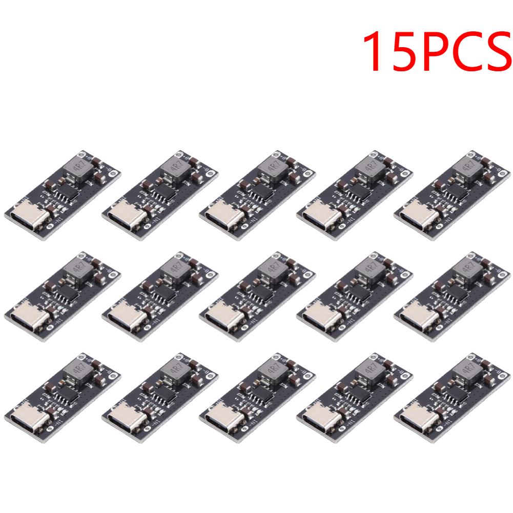 1-20PCS Type-C USB Input High Current 3A Polymer Ternary Lithium Battery Quick Fast Charging Board PLR IP2312 5V To 4.2V 4.35V
