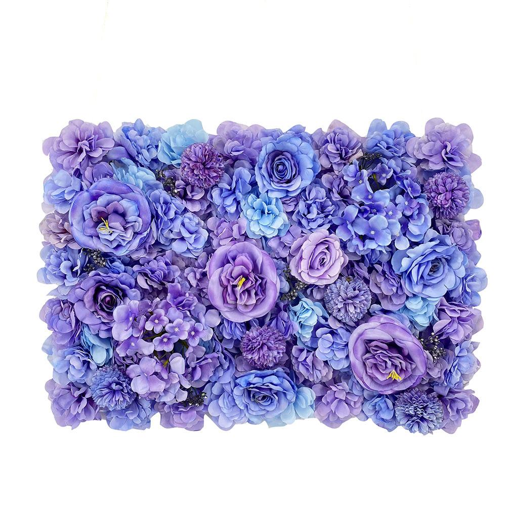 Hochzeitssimulation Blumenwand Hintergrund Wanddekoration, Simulationsblumenreihe Einkaufszentrum Fensterdekoration, Pfingstrose Hortensie Rose Wand