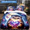Sleepy Hedgehog Dreams 3pcs K-pop Music Group Bedding set,Ideal for Bedroom, Dormitory,Including Duvet Cover And 2pcs Pillowcases,Fan Gifts