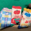 Socks Female Cute Baby Elephant Original Illustration Bubble Edge Cotton Socks Cartoon Print Personality Medium Stockings