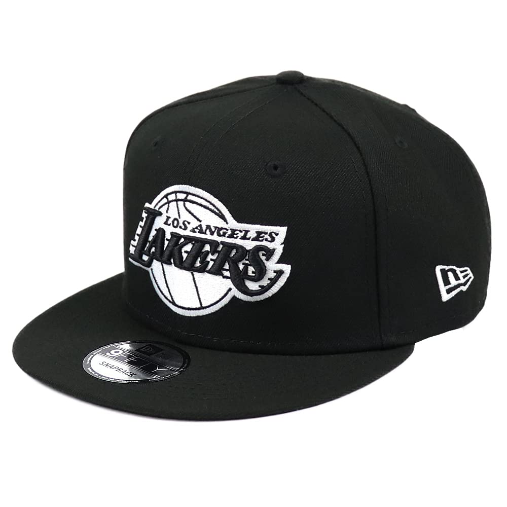 

Cap 9FIFTY Los Angeles Lakers NBA Hat Snapback Baseball Cap Black x [New Era] Men s White… [Item]