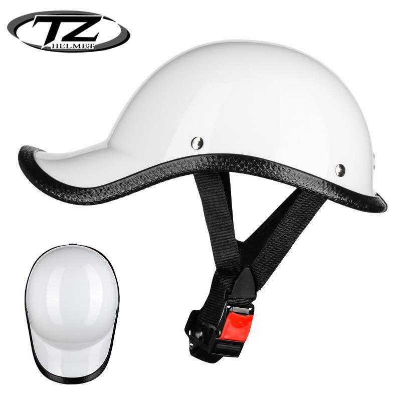 

Шлем для электромобиля, ретро полушлем, защитная шляпа, шлем с поднятым верхом average size 55-62 head circumference