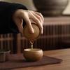 Gaiwan Kuaike Cup Travel Single Tea Set For One Person Coarse Pottery One Pot One Cup Business Souvenir Storage Bag
