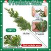 2025 Christmas Faux Pine Branches Artificial Christmas Red Berry Pine Stems Holiday Tree Decoration For Indoor Bedroom Office