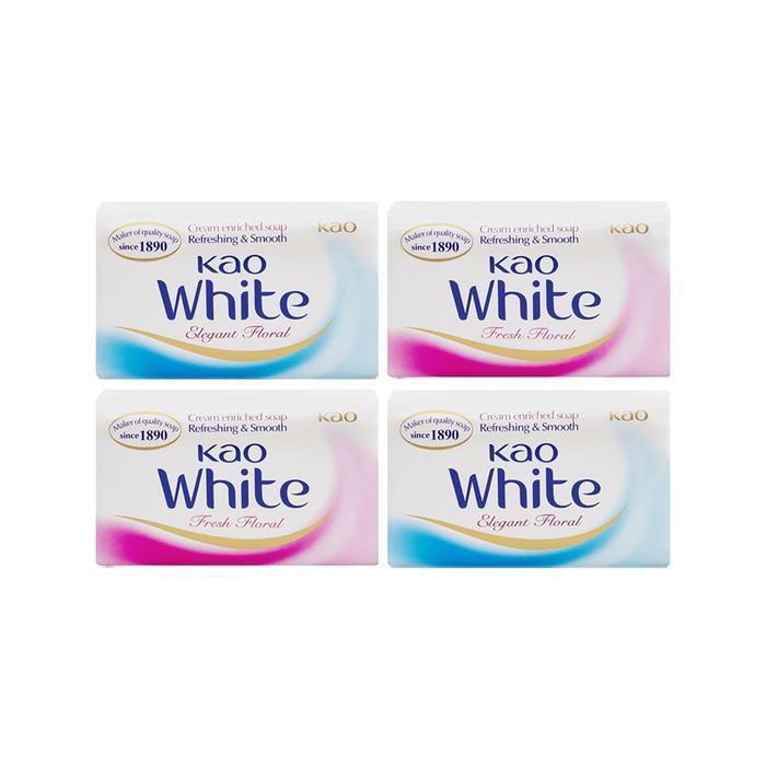 

[Kao] Kao White Bar Soap 130g x 12 Face and Body Soaps (28554180)