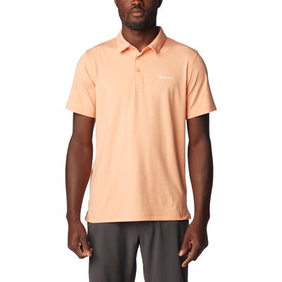 Tech Trail Polo Shirt, orange Herren T-Shirts