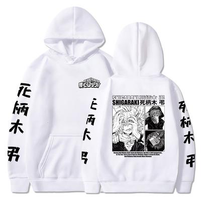 My Hero Academia Anime Streetwear MHA Shigaraki Tomura Print Men Women Manga Hoodies Harajuku Boku No Hero Academia Sweatshirt