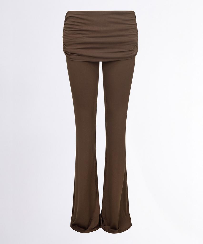 SCULPTOR Jersey Lowrise Track Pants Brown