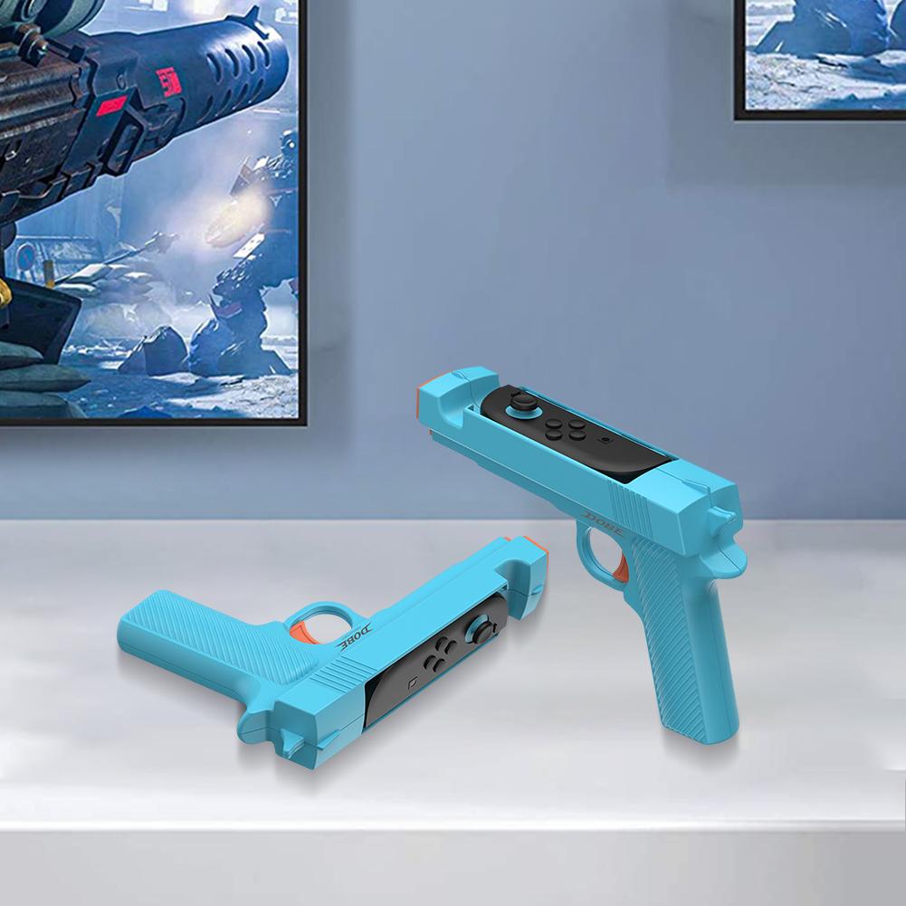 Shooting Game Gun Controller for Switch 2 Joy-Con Hand Grip Motion Controller Left and Right Controller Gun Stock Grip