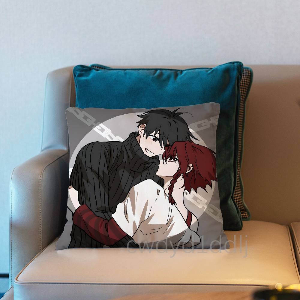 Zeno Remake Anime Pillow Case Short Plush Sofa Decorative Gift Home Doublesided Printing Cushio