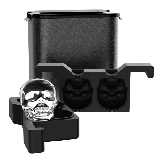 Silikonová forma na výrobu ledových koulí Velká forma na kostky ledu na whisky Bez BPA Opakovaně použitelné kulaté formy na led na koktejly