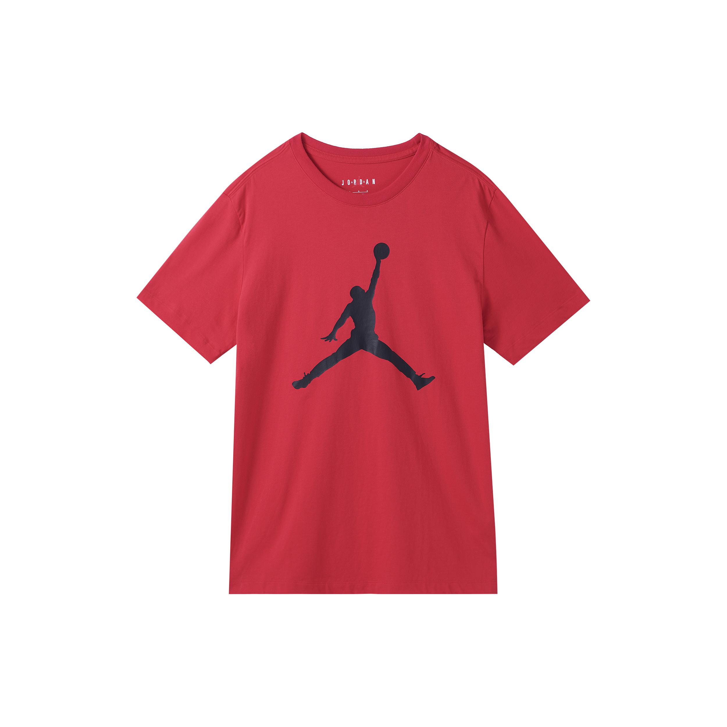 

New Jordan Set in Sleeve T Shirt Men s Red CJ0922-612 L