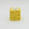 Bunny Cheese Squeeze Toy Stress Relief Rabbit Cup Cheese Fidget Toy Slow Rising Relaxation Stress Ball Simulated Cheese Sensory Toy