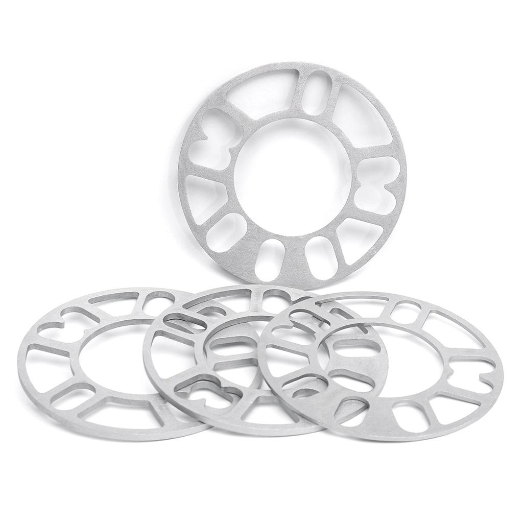 Aleación Rueda Espaciadores 2x 3 mm cuñas Espaciador Ajuste Universal De 4 y 5 Stud