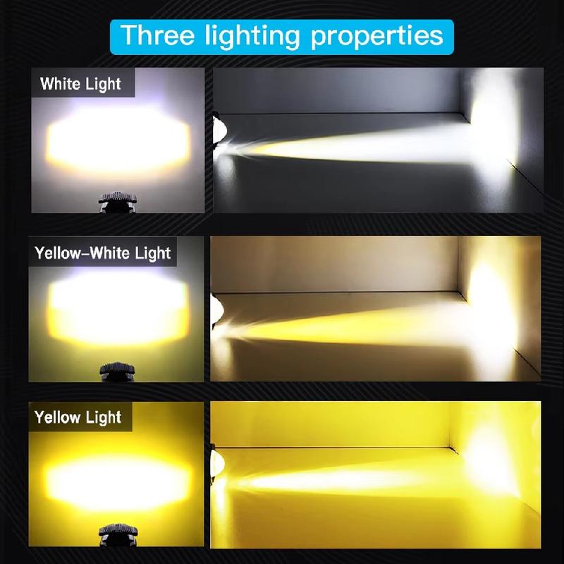 Auxiliary Motorcycle Spot Driving Light Laser Front Fog Spotlights Super for BMW Honda Yamaha Suzuki  4x4  ATV Truck Bike SUV