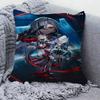 Genshin Impact Scroll Canvas Painting Pillow Anime Pillow Sofa Bed Head Pillow Cover Cushion Cover x cm Fashion