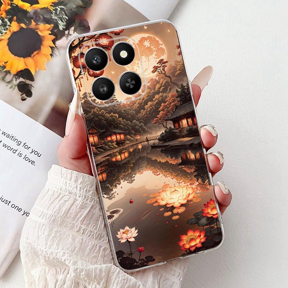 Modische Bemalte Hülle Für Honor 400 Smart X7D Weiche Silikon TPU Handyhüllen Für Honor X7D 400Smart 5G LGN-NX1 Hüllen Stoßfänger