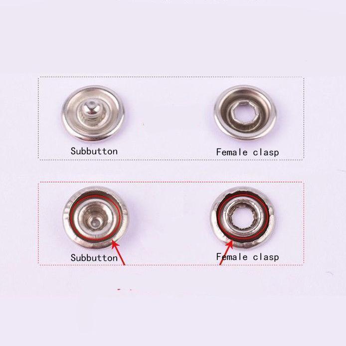 Clothes Button Installation Tool Clothes Fastener Fixer for Home Use No-sew Stud Fasteners Clothes Sewing Button Pliers Set