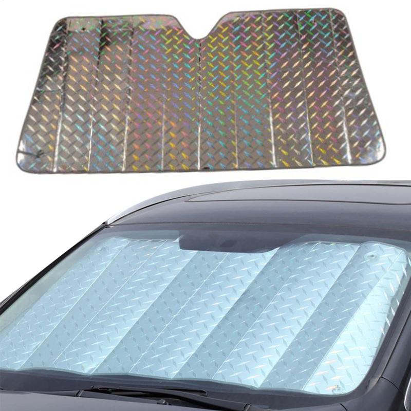 Car Windscreen Sun Shade Front Windscreen Protector Shiled Summer Sun Protection and Heat Insulation Sunshade For Trucks Sedans