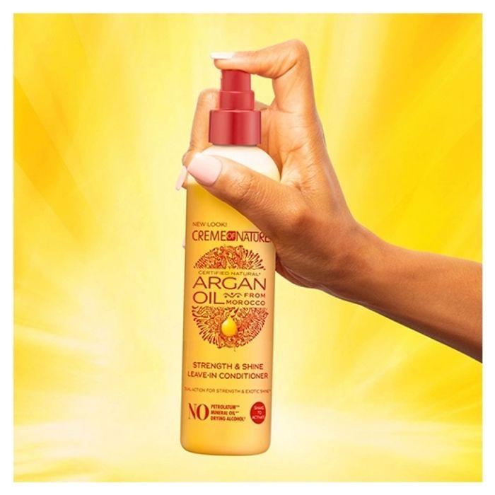 Creme Of Nature Argan Soin Fortifiant Capillaire Sans Rinçage 250ml